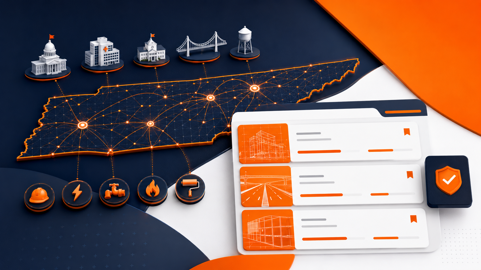 Public bid sources organized into an opportunity intelligence view